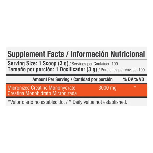 CREATINA MONOHIDRATO HEALTHY SPORTS 300 GR