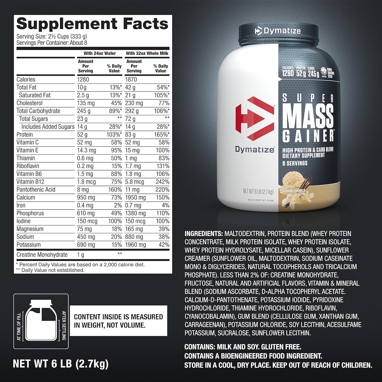 SUPER MASS GAINER 6 LB